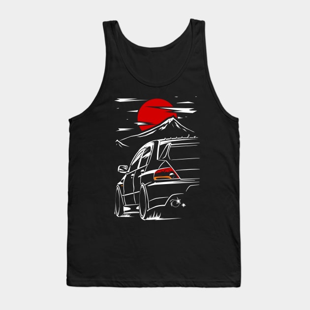 Mitsubishi Evolution IX Tank Top by racingfactory